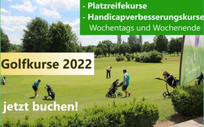 Golfkurs – Angebote 2022 online! Sichern Sie sich Ihren Frühbucher-Rabatt