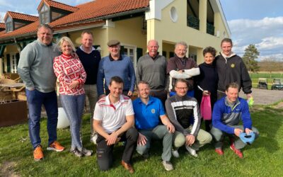 Golfclub Sagmühle startet in die Turniersaison 2022 – Über 40 Teilnehmer beim Auftaktscramble
